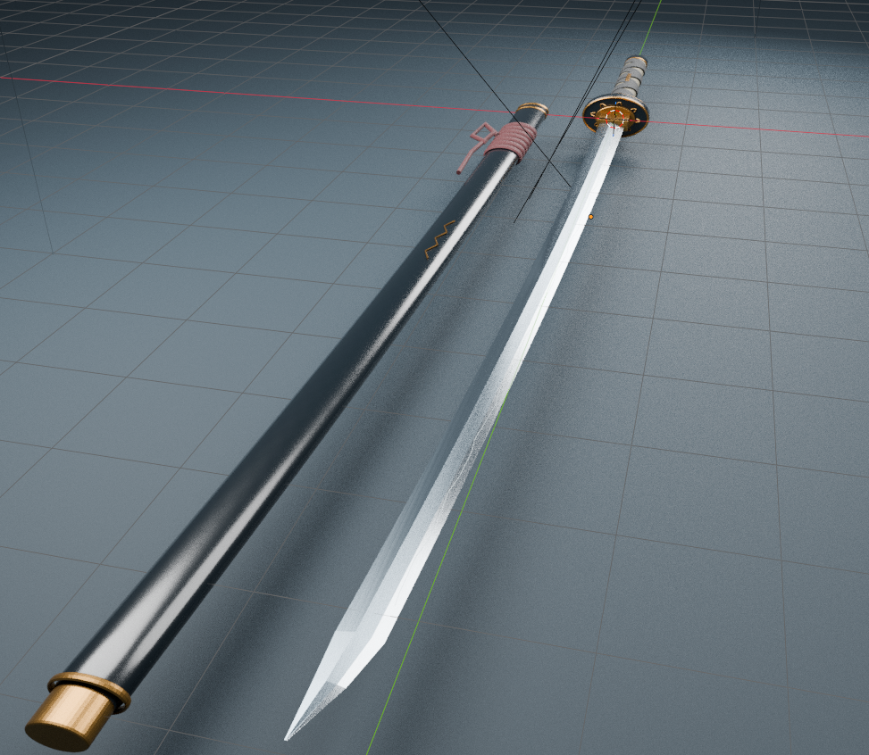 Katana 3D model